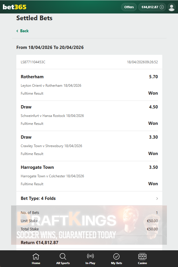 combined fixed matches 18.04.2026