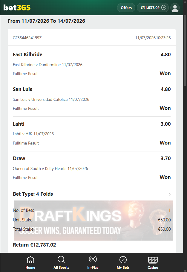 combined fixed matches 11.07.2026